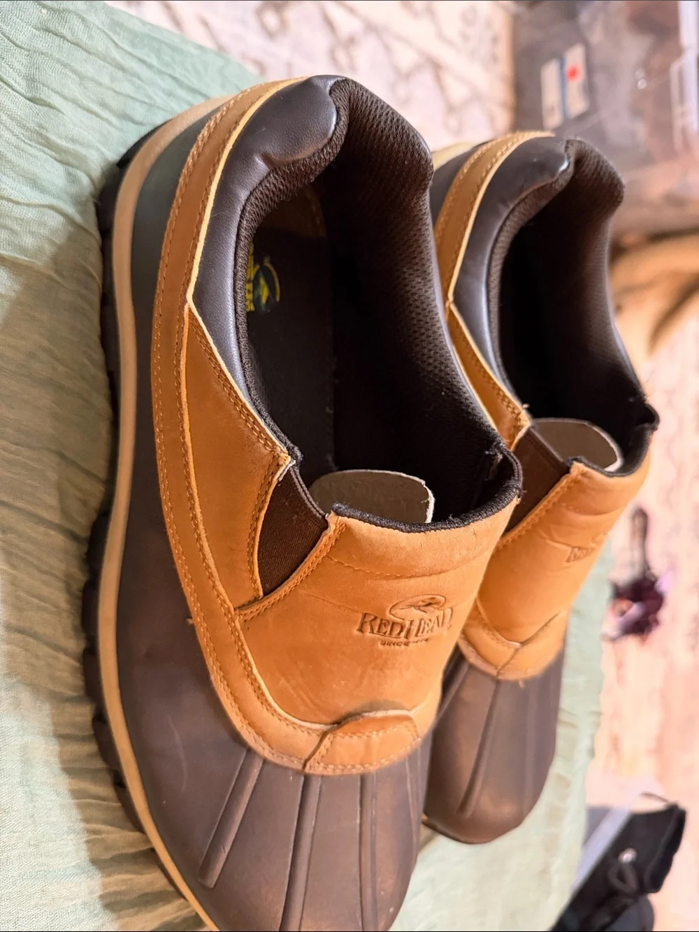 RedHead Men’s Brown and Tan Waterproof Duck Boots